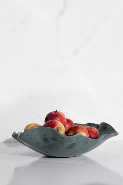 Rankų darbo didelis dubuo