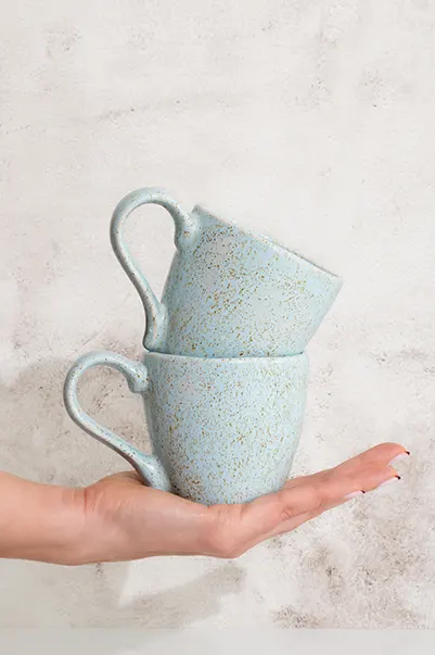 Šviesūs - keramikiniai puodeliai