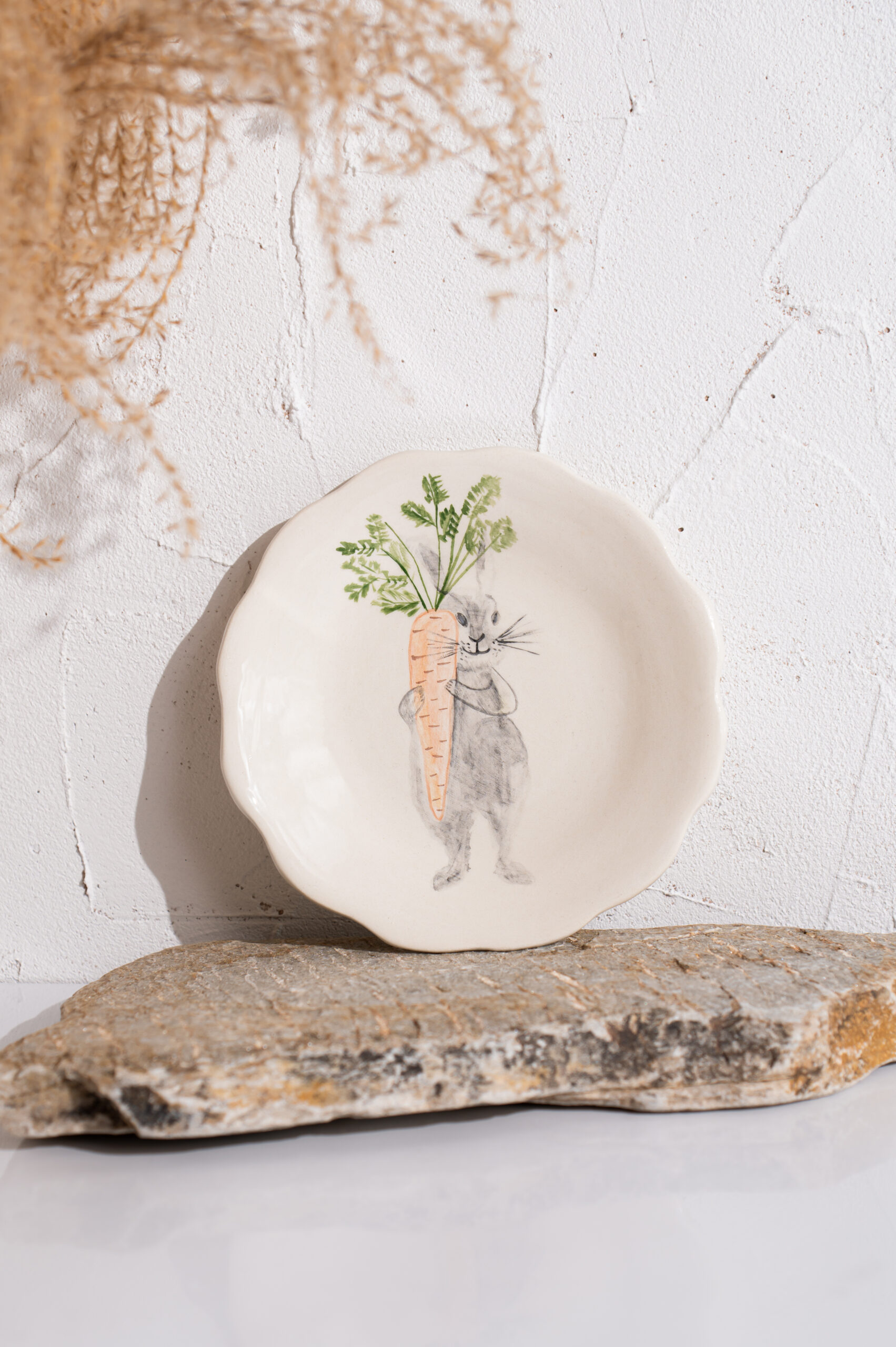 Keramikinė lėkštė "Morkos paslaptis"