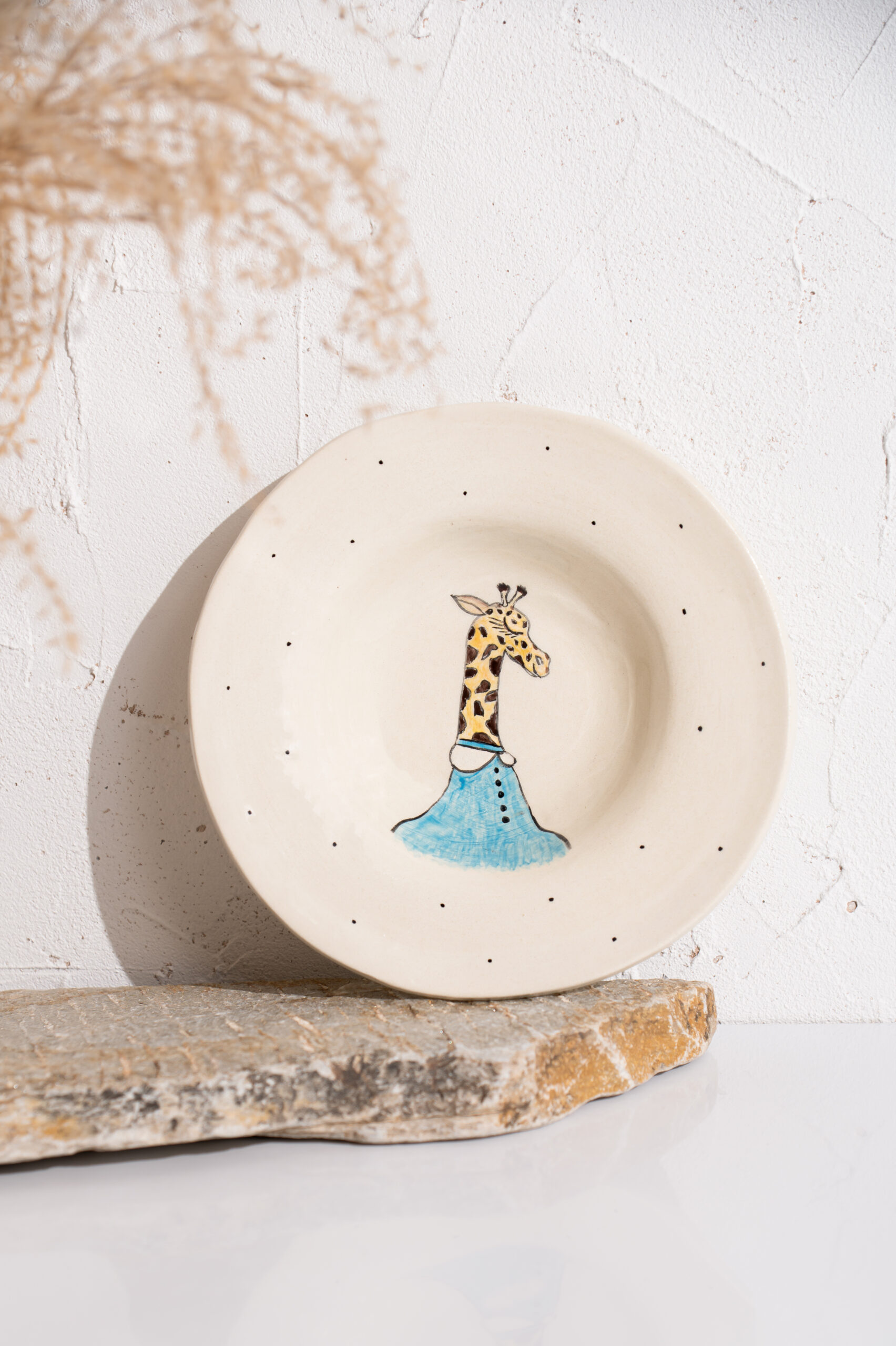 Keramikinė lėkštė "Džentelmenas iš Savanos"