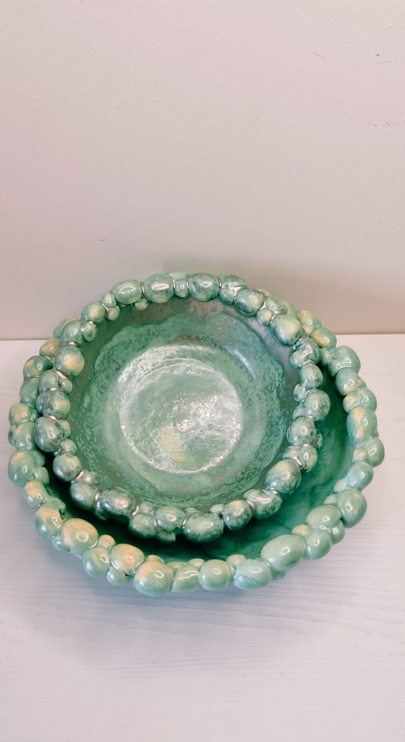 Keramikiniai dubenėliai - saldaininės "Jūros perlai"