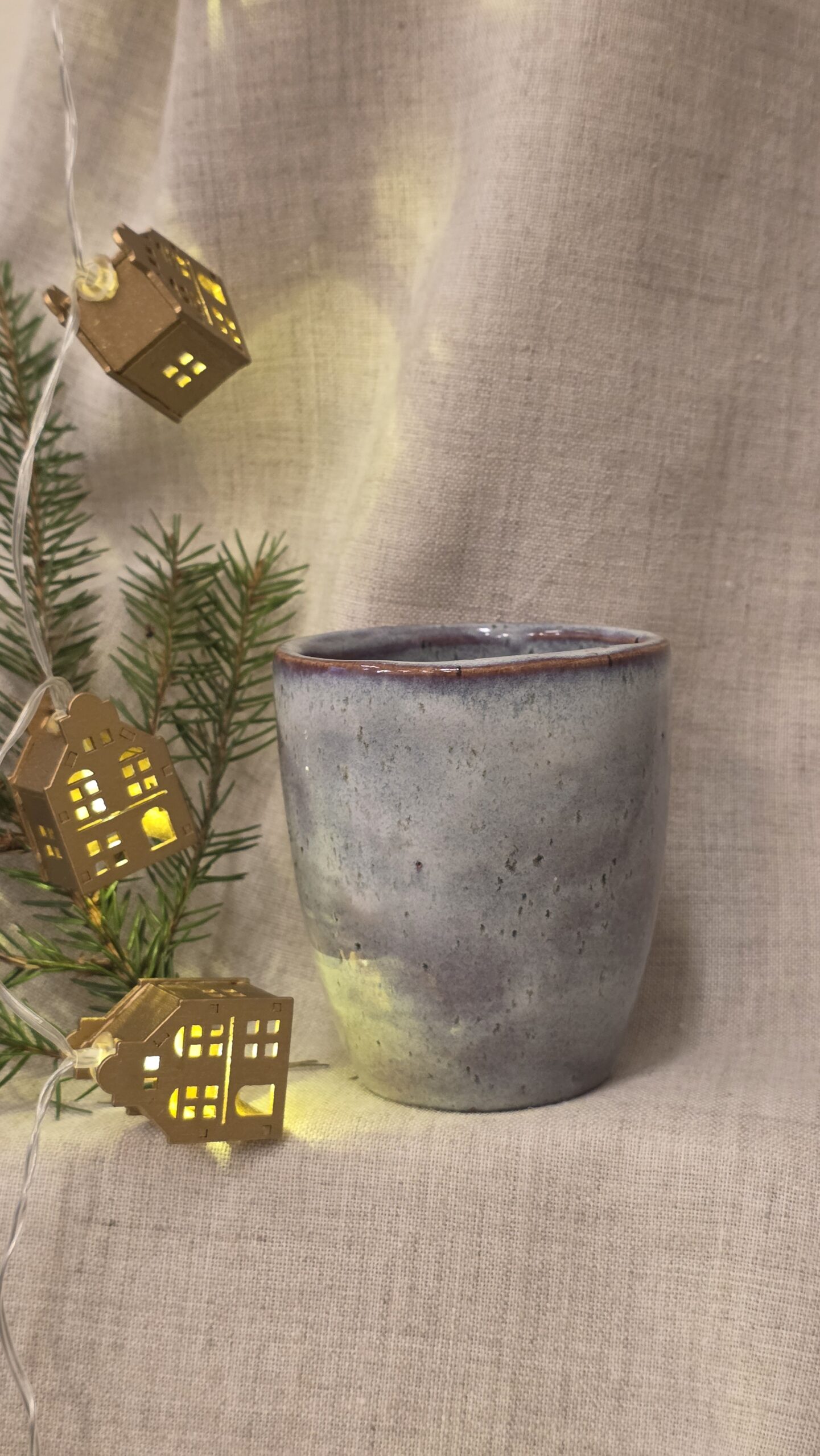 Keramikinis puodelis "Vakaro švytėjimas"