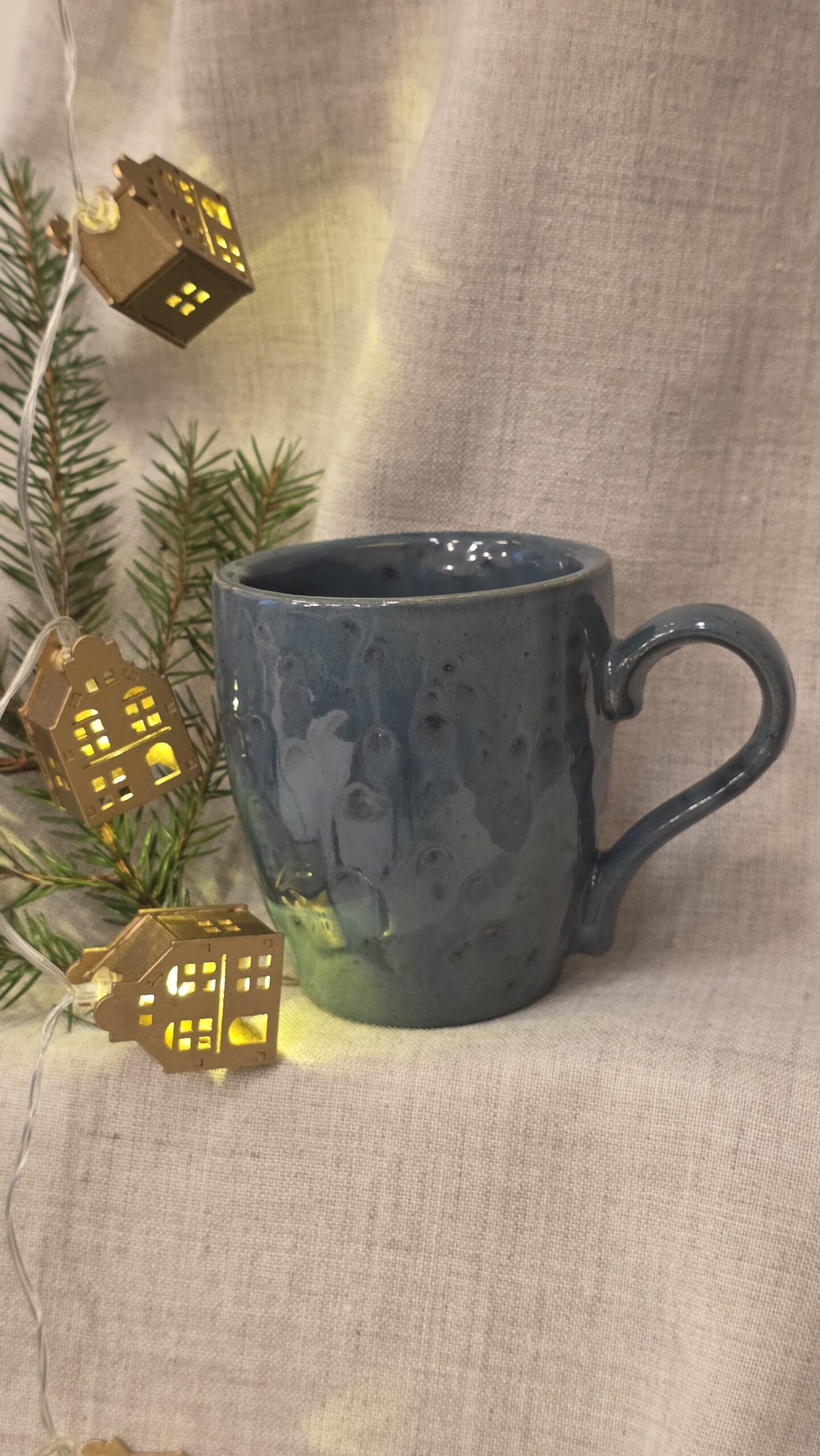 Kermikinis puodelis "Vakaro tyluma"